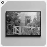アートパネル-Entrance to Yard, Winton, Minnesota
 - ラッセル リー Canvas.