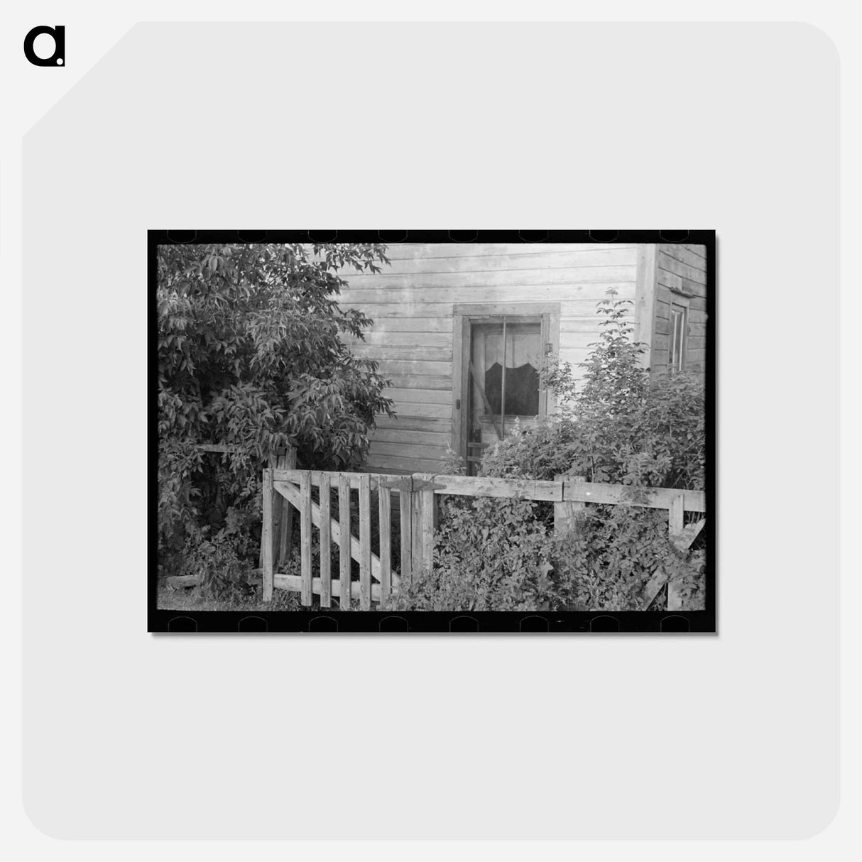 アートポストカード-Entrance to Yard, Winton, Minnesota
 - ラッセル リー Postcard.
