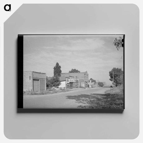 アートパネル-Corinne, Utah Main Street
 - ラッセル リー Canvas.