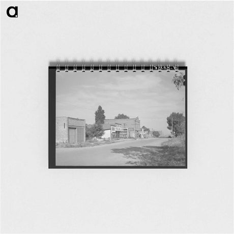 アートメモ帳-Corinne, Utah Main Street
 - ラッセル リー Memo.