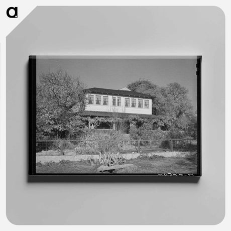 アートパネル-Farmhouse of a Fruit Farmer
 - ラッセル リー Canvas.