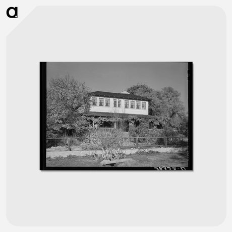 アートポストカード-Farmhouse of a Fruit Farmer
 - ラッセル リー Postcard.