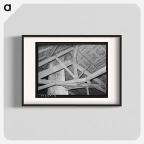 アートポスター-Plantation House Rafters
 - ラッセル リー Poster.