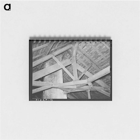 アートメモ帳-Plantation House Rafters
 - ラッセル リー Memo.