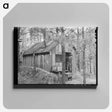 アートパネル-Shack of Old Gold Prospector
 - ラッセル リー Canvas.
