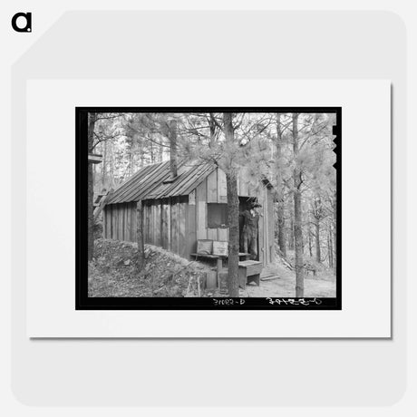 アートポスター-Shack of Old Gold Prospector
- ラッセル リー Poster.