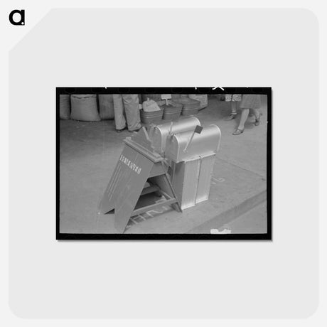 アートポストカード-Rural Mailboxes for Sale
 - ラッセル リー Postcard.