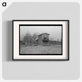 アートポスター-Farmhouse of Pine Area
 - ラッセル リー Poster.