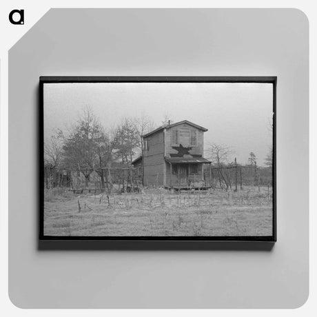 アートパネル-Farmhouse of Pine Area
 - ラッセル リー Canvas.