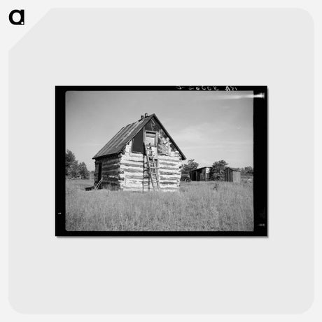 アートポストカード-Allegan Project House
 - ラッセル リー Postcard.