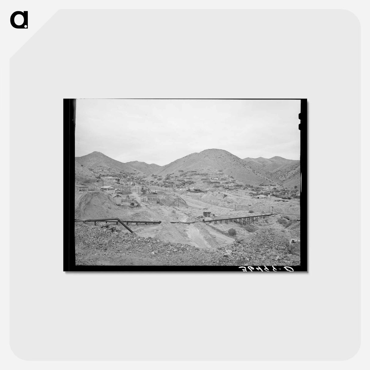 アートポストカード-Bisbee, Arizona
 - ラッセル リー Postcard.