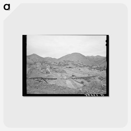アートポストカード-Bisbee, Arizona
 - ラッセル リー Postcard.