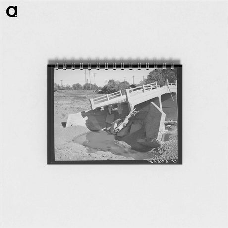 アートメモ帳-Sacramento River Bridge
 - ラッセル リー Memo.