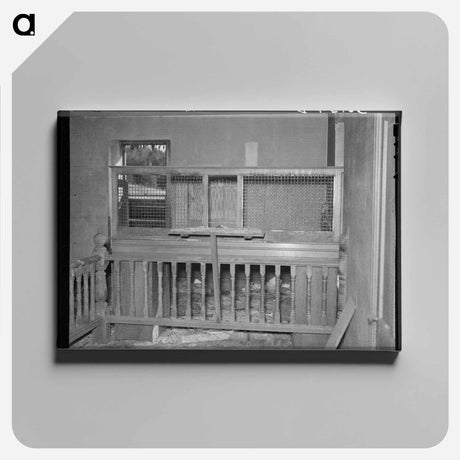 アートパネル-Two Bit Creek Mining Office
 - ラッセル リー Canvas.
