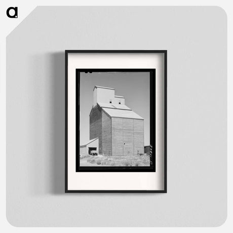 アートポスター-Wheat Elevator at Eureka
- ラッセル リー Poster.