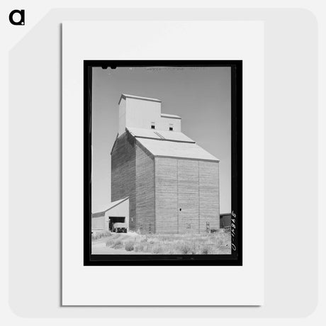 アートポスター-Wheat Elevator at Eureka
- ラッセル リー Poster.