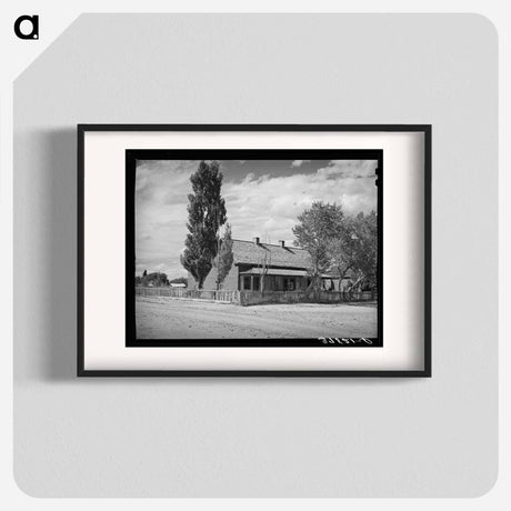 アートポスター-Adobe House, Concho, Arizona
- ラッセル リー Poster.