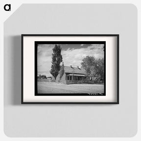 アートポスター-Adobe House, Concho, Arizona
 - ラッセル リー Poster.