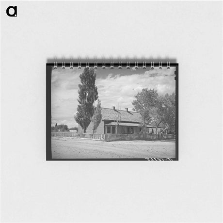 アートメモ帳-Adobe House, Concho, Arizona
 - ラッセル リー Memo.