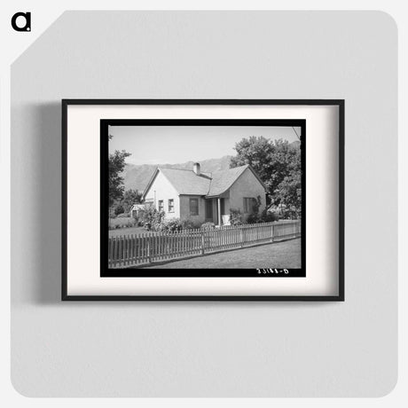 アートポスター-Home of Mormon in Mendon, Utah
- ラッセル リー Poster.