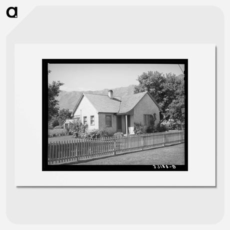 アートポスター-Home of Mormon in Mendon, Utah
- ラッセル リー Poster.