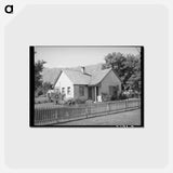 アートポストカード-Home of Mormon in Mendon, Utah
 - ラッセル リー Postcard.