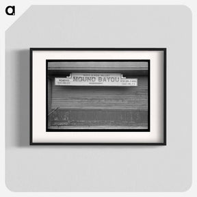 アートポスター-Railroad Station, Mound Bayou
 - ラッセル リー Poster.