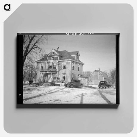アートパネル-House of H.H. Tripp Farm
 - ラッセル リー Canvas.