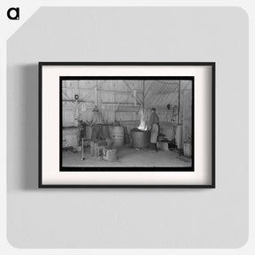 アートポスター-Blacksmith Shop, Lufkin, Texas
 - ラッセル リー Poster.