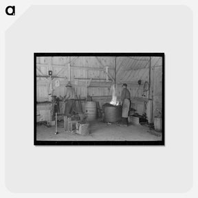 アートポストカード-Blacksmith Shop, Lufkin, Texas
 - ラッセル リー Postcard.