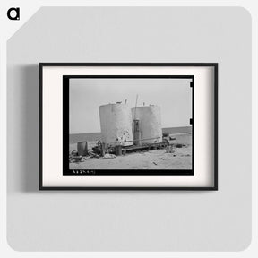 アートポスター-Gasoline Storage, Texas
 - ラッセル リー Poster.