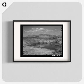 アートポスター-Irrigation Reservoir, Utah
 - ラッセル リー Poster.