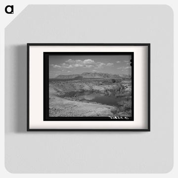 Irrigation Reservoir, Utah
 - ラッセル リー Poster.