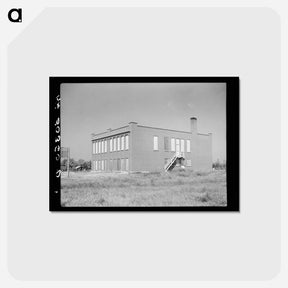 アートポストカード-Gemmel Schoolhouse
 - ラッセル リー Postcard.