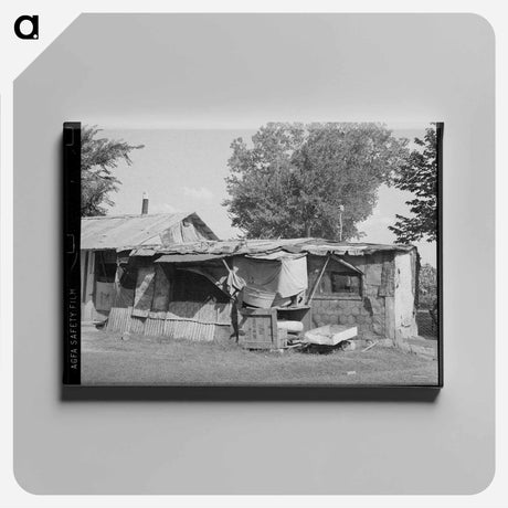 アートパネル-Oklahoma Shack Home
 - ラッセル リー Canvas.