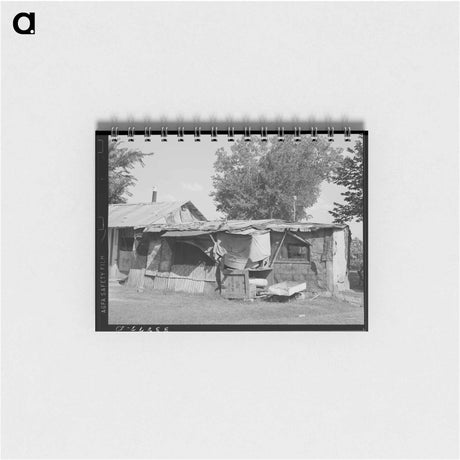 アートメモ帳-Oklahoma Shack Home
 - ラッセル リー Memo.