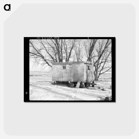 アートポストカード-Clifford Blum's Trailer House
 - ラッセル リー Postcard.