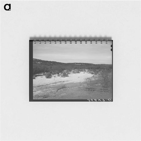 アートメモ帳-Dry Creek Bed, Kimble County
 - ラッセル リー Memo.