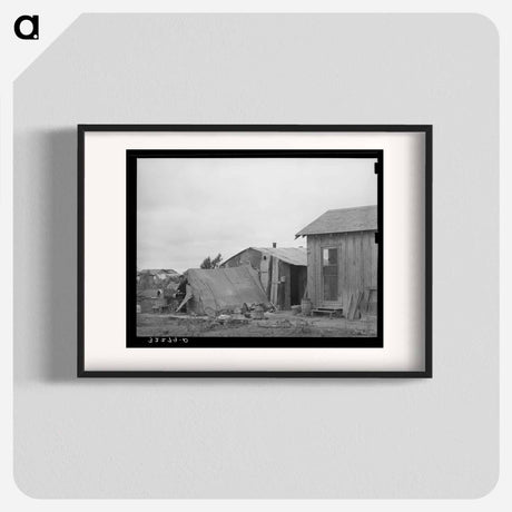 アートポスター-Mexican Housing, Robstown
- ラッセル リー Poster.