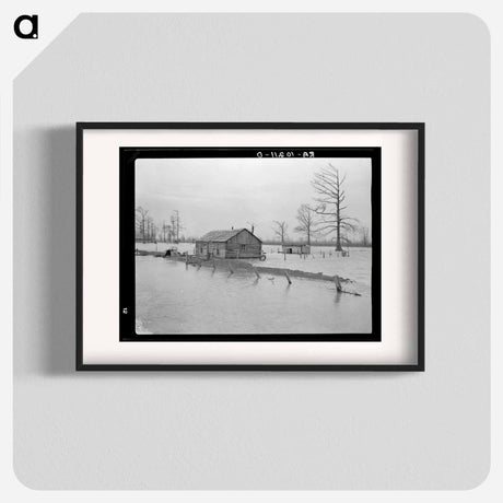 アートポスター-Flooded Farm
- ラッセル リー Poster.