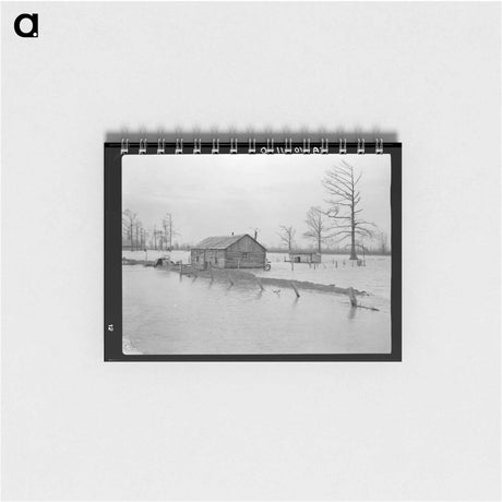 アートメモ帳-Flooded Farm
 - ラッセル リー Memo.
