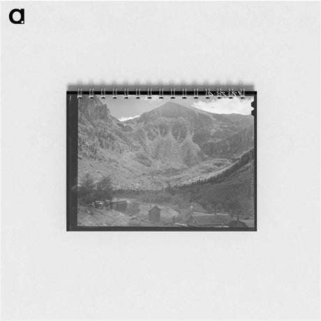 アートメモ帳-Bridal Veil Falls and Mine, Telluride
 - ラッセル リー Memo.