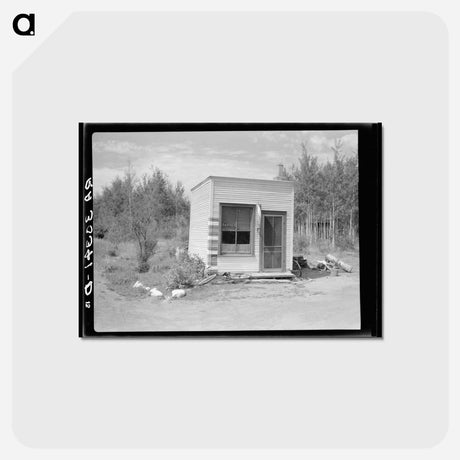 アートポストカード-Twig Barber Shop
 - ラッセル リー Postcard.