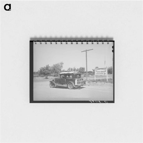 アートメモ帳-Leaving Agua Fria
 - ラッセル リー Memo.