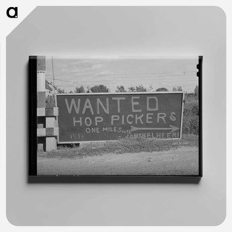 アートパネル-Yakima County Highway Signs
 - ラッセル リー Canvas.