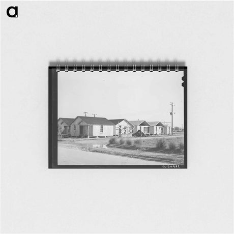 アートメモ帳-Cheap Houses Under Construction
 - ラッセル リー Memo.