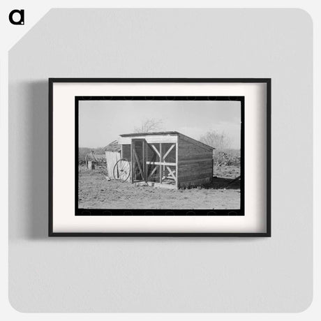 アートポスター-Chicken Coop, Santa Maria, Texas
- ラッセル リー Poster.