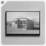 アートパネル-Chicken Coop, Santa Maria, Texas
 - ラッセル リー Canvas.