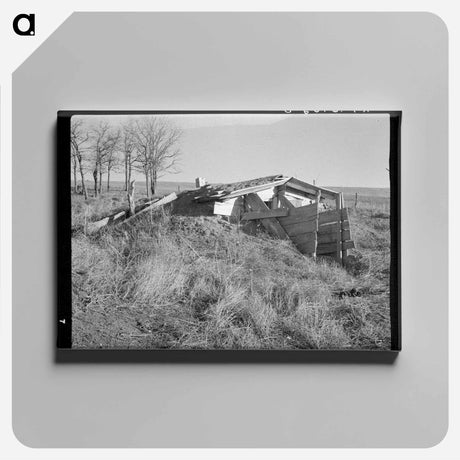 アートパネル-Moody Family Home
 - ラッセル リー Canvas.
