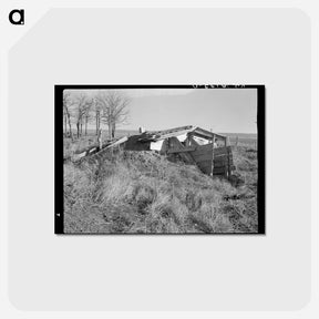 アートポストカード-Moody Family Home
 - ラッセル リー Postcard.